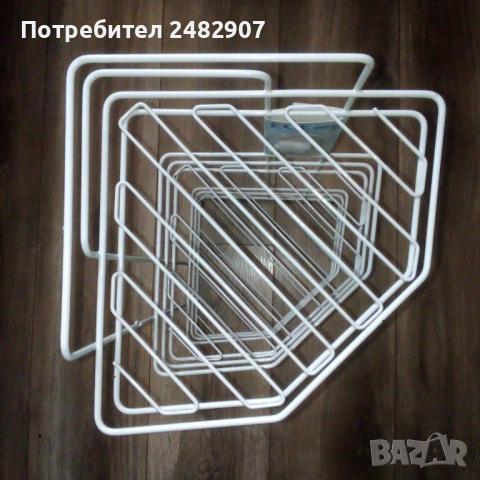 Ъглова етажерка за баня, снимка 11 - Етажерки - 52251327