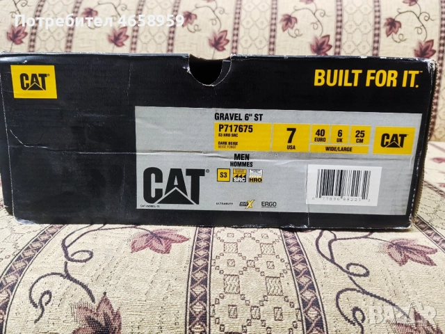Обувки CAT CATERPILLAR, снимка 3 - Ежедневни обувки - 52547092