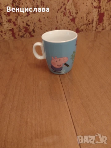 Керамични чаши Пепа пиг, снимка 11 - Прибори, съдове, шишета и биберони - 40850960
