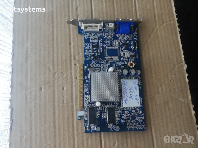 Видео карта ATi Radeon Gigabyte R9250 128MB DDR 128bit AGP, снимка 6 - Видеокарти - 45915046