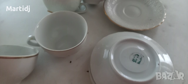 Mnogo fin porcelan bulgarski ne izpolzvan 60 godishen, снимка 8 - Сервизи - 53998335