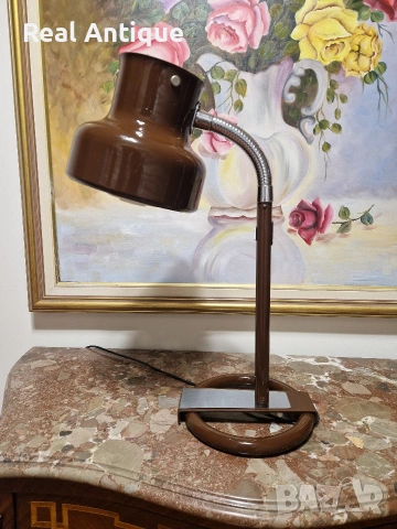 Уникална рядка антикварна шведска настолна лампа , снимка 7 - Настолни лампи - 53932457