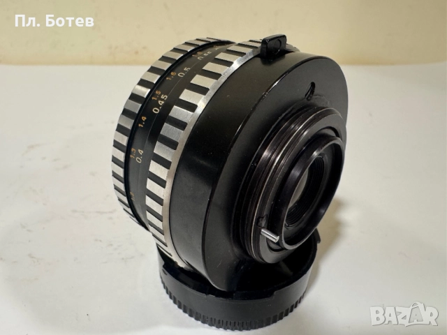 Обектив Carl Zeiss Jena Tessar 2.8/50, снимка 4 - Обективи и филтри - 51487998