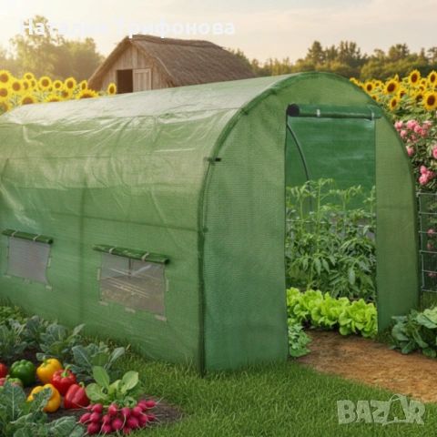 Компактна оранжерия - професионална защита и идеални условия за вашите култури - 3 х 2 х 2м, снимка 3 - Оранжерии - 54087373