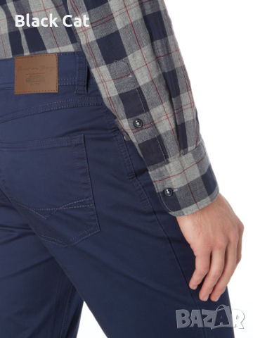 "Christian Berg" – елегантен марков син мъжки панталон, панталони, размер: W 38 – L 30, XL, снимка 12 - Панталони - 44956295