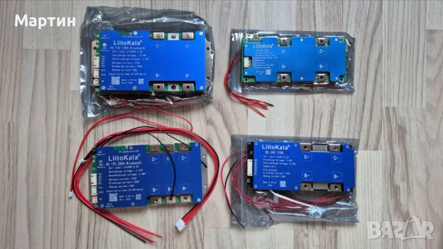 BMS БМС 12V 24V LIFEPO4 4S 100A 200A с Bluetooth, снимка 10 - Друга електроника - 51415088