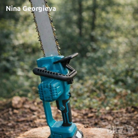 Комплект акумулаторна резачка 30см с маслен филтър и дисплей 36V8A, снимка 4 - Диамантени и режещи инструменти - 54052908