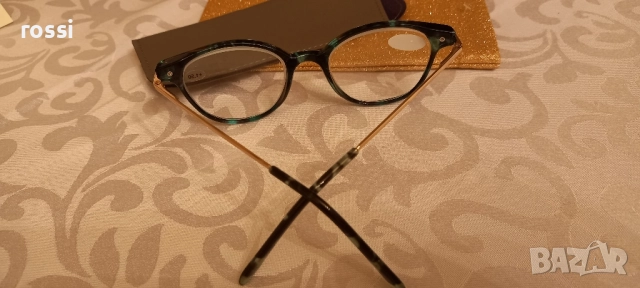 Нови немски очила за четене +1,5 +2,0 и +3,0 диоптъра, шарнир, кожен калъф, снимка 4 - Слънчеви и диоптрични очила - 44535867