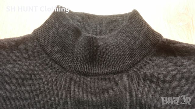 MIGUEL WOOLMARK 100% Merino Wool размер L блуза 100% Мерино вълна - 1109, снимка 5 - Блузи - 46450043