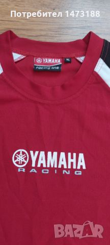 Оригинална тениска Yamaha racing, снимка 1 - Спортни дрехи, екипи - 46240885