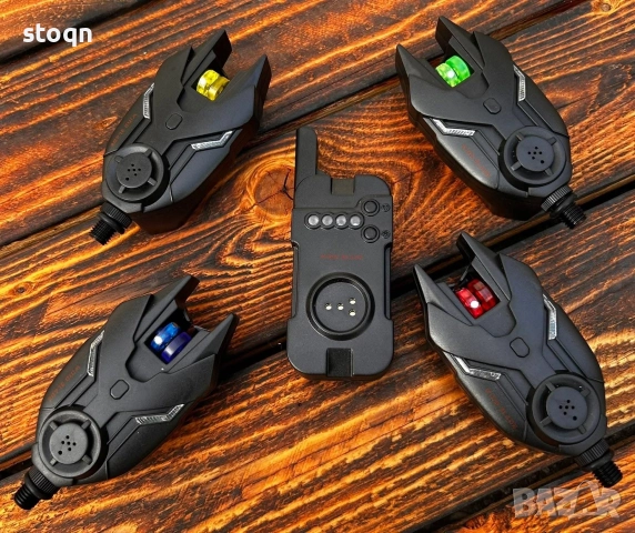 Комплект сигнализатори с централа 4+1, снимка 2 - Такъми - 52729853