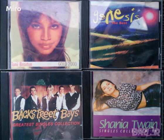 Cd, Backstreet boys, Genesis, Shania Twain, Toni Braxton, замяна , снимка 1 - CD дискове - 46370837