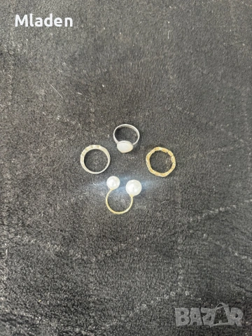 Пръстени от сребро и други видове