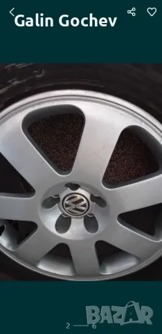  алуминиеви оригинални 18 цолови джанти с гуми за vw.audi, снимка 2 - Части - 49782493