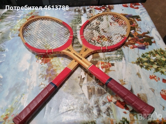 Ретро руски ракети за тенис, снимка 2 - Тенис - 52514769
