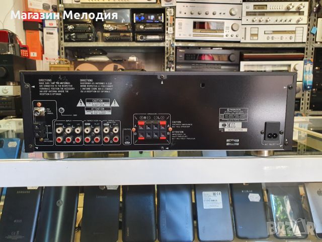 Ресийвър Pioneer SX-303RDS Две по 60 на 4 ома. В отлично техническо и визуално състояние., снимка 8 - Ресийвъри, усилватели, смесителни пултове - 46259149