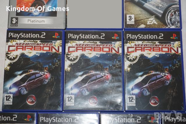 Игри за PS2 NFS Underground 1 2/NFS Most Wanted/NFS Carbon/NFS Pro Street, снимка 3 - Игри за PlayStation - 45788737