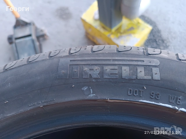 4бр. летни гуми 235/45/18 Pirelli, снимка 4 - Гуми и джанти - 53666326