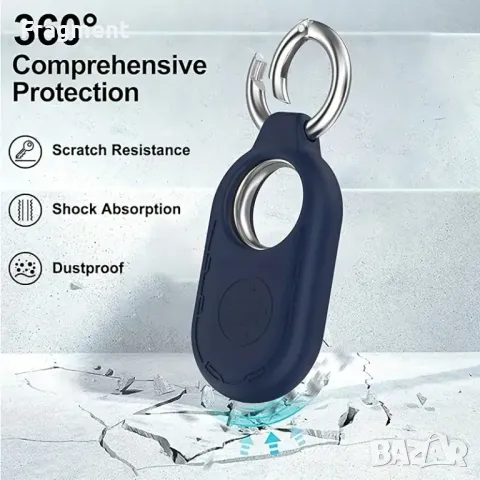 Калъф / Ключодържател за Smart Tag 2 съвместими с Samsung Galaxy силиконова защита, снимка 2 - Друга електроника - 49096506