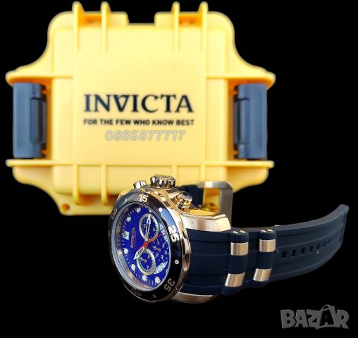 INVICTA PRO DIVER SCUBA BLUE, НОВ , снимка 2 - Мъжки - 46548032