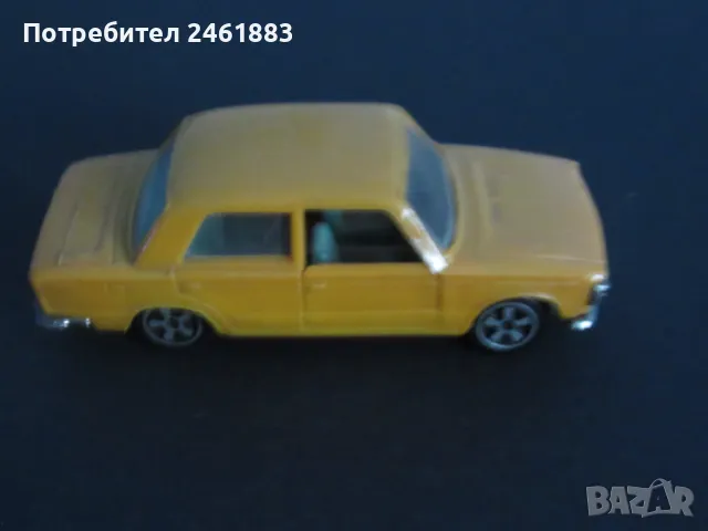 1/43 USSR СССР стар FIAT 125 оранжев количка, снимка 4 - Колекции - 48790228