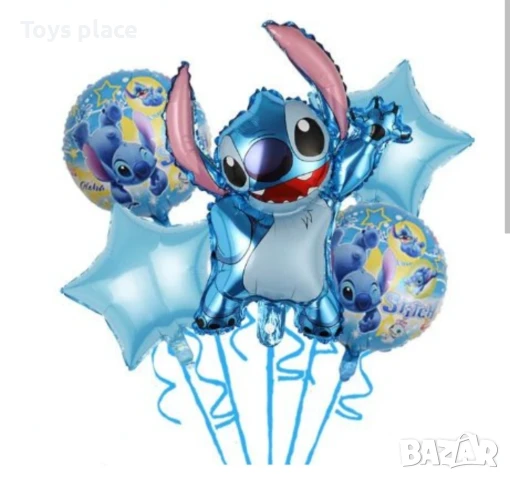 Фолиеви балони Лило и Стич Lilo and Stitch , снимка 5 - Други - 50665592