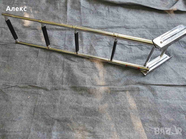 Стълба за яхта/лодка, 3 или 4 стъпала, неръждаема стомана, снимка 3 - Аксесоари и консумативи - 51453681