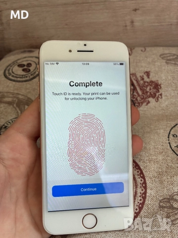 iPhone 8 Gold 64Gb 100% 🔋 Battery Health, снимка 3 - Apple iPhone - 52980106