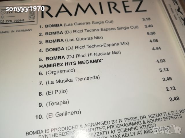 RAMIREZ CD-ВНОС GERMANY 1207241546, снимка 12 - CD дискове - 46560231