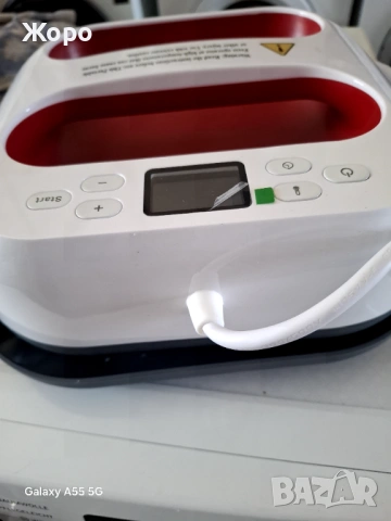 Проносима термопреса , снимка 3 - Друга електроника - 54225410