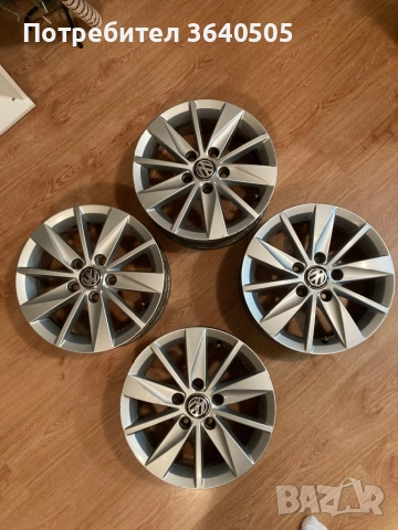 Оригинални джанти VW Golf 7, снимка 12 - Гуми и джанти - 51784015