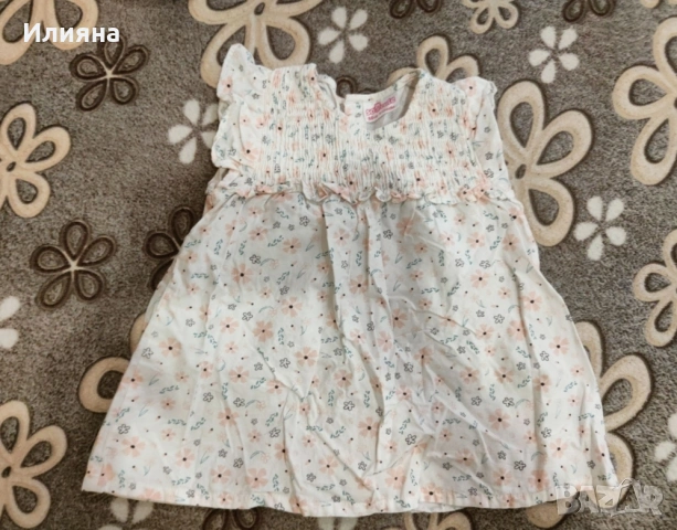 Нови рокли р-р 74 - 80, снимка 2 - Бебешки рокли - 53902179