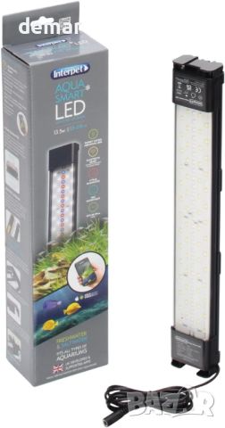 Interpet Aqua Smart LED 13,5w,регулируема38-59cm,за аквариум,Bluetooth