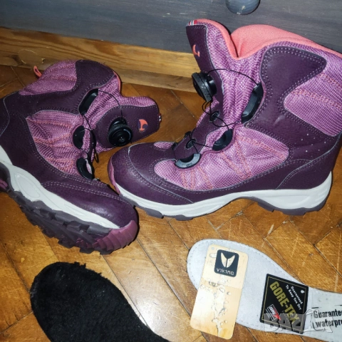 Боти VIKING с Gore Tex материал и BOA система за закопчаване . Перфектни като нови номер 36., снимка 4 - Дамски ботуши - 53270080