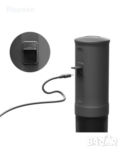 Преносима кафемашина за еспресо Outin Nano Space Grey, снимка 3 - Кафемашини - 53852011