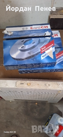 Предни спирачни дискове за зафира б бош чисто нови плюс чисто нов EGR пиербург