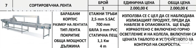 Сортировъчна лента