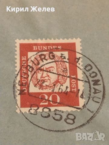 Стар пощенски плик с марки и печати Германия за КОЛЕКЦИЯ ДЕКОРАЦИЯ 45868, снимка 6 - Филателия - 46239168