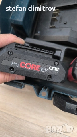 Bosch акумулаторен ударно-пробивен винтоверт gsb 18v-110 плюс 2 батерий 4Ah и зарядно , снимка 9 - Винтоверти - 53746022