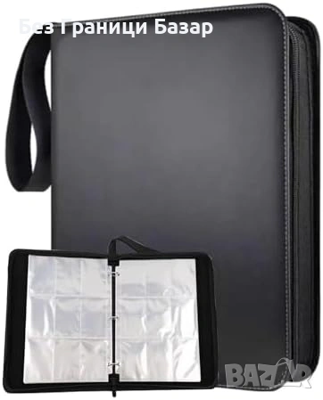 Нов Класьор за колекционерски карти 900 джоба TCG спортни, калъф органайзер папка