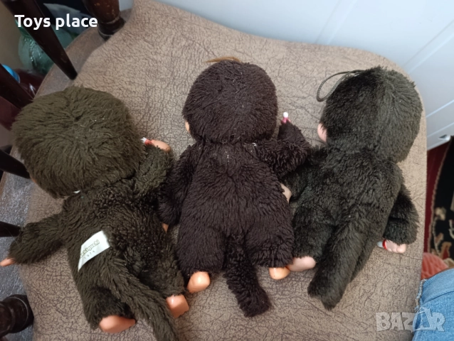 Лот кукли Мончичи Monchhichi, снимка 7 - Колекции - 51656133