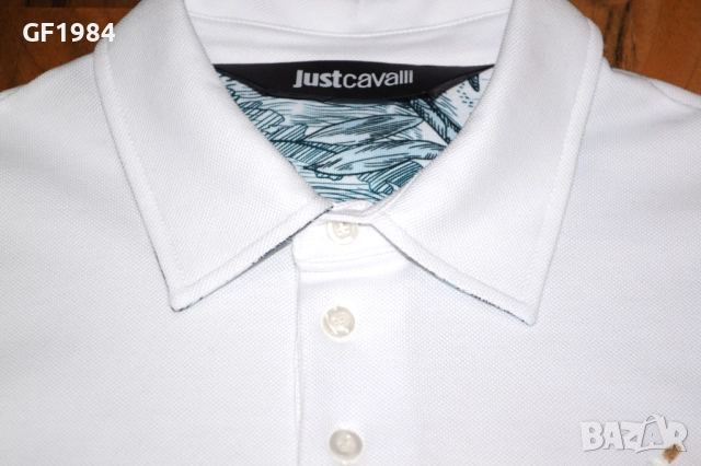Just Cavalli - мъжка тениска, размер М, снимка 2 - Тениски - 52942162
