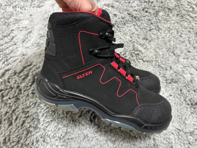 Нови! ELTEN Grant Red Mid ESD S2, Размер 42, снимка 3 - Мъжки боти - 53308285