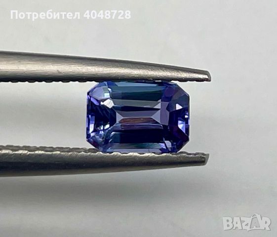 Инвестиционен естествен Танзанит 1.26ct., снимка 1 - Други - 45149708