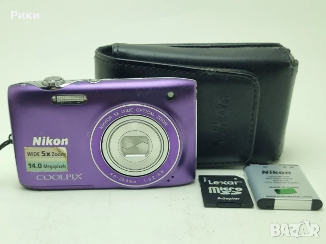 Nikon COOLPIX S3100 14.0MP Compact Digital Camera Purple