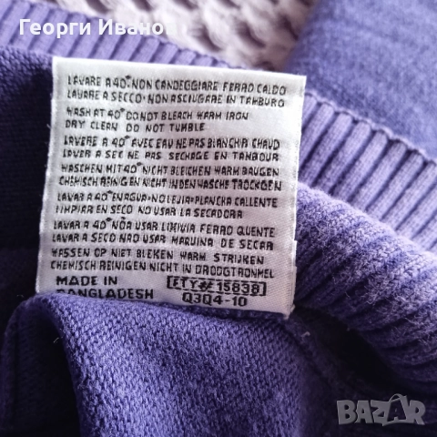 KAPPA L/XL ОРИГИНАЛНА блуза+ПОДАРЪК+фланела пуловер Капа top sweater pullover, снимка 6 - Блузи - 52289601