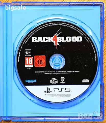 Перфектен диск с игра Back 4 Blood PS5 Playstation 5 Плейстейшън PS, снимка 3 - Игри за PlayStation - 47550616