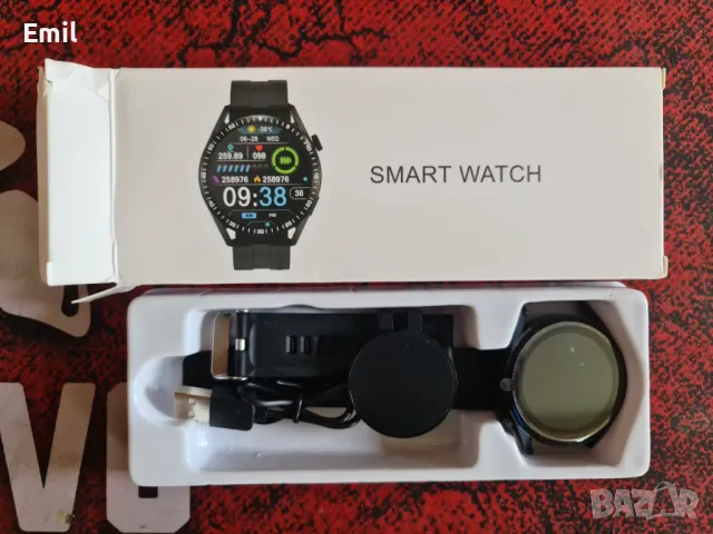 Смарт Часовник 45mm/Два цвята Smart Watch, снимка 2 - Смарт часовници - 47152764