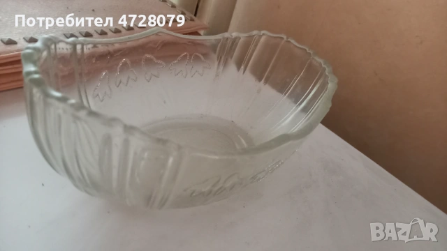 Kristalna kupa sreden razmer, снимка 3 - Чинии - 53352419