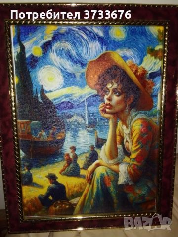 Картини, художествено копие върху текстилна канава.Густав Климт